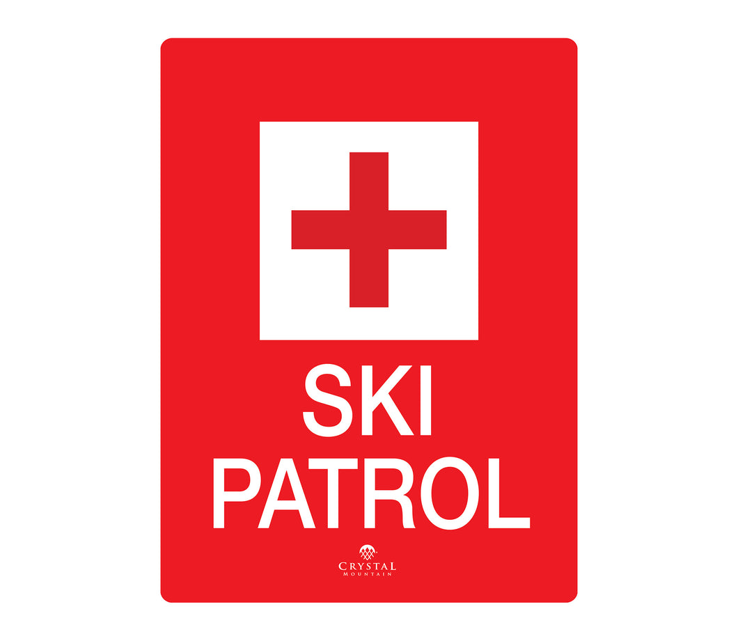 Ski Patrol Sign