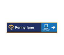 Load image into Gallery viewer, Ski Slope Sign Penny Lane
